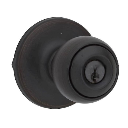 Kwikset Polo Keyed Entry Knob 400P-11P-6AL-RCS